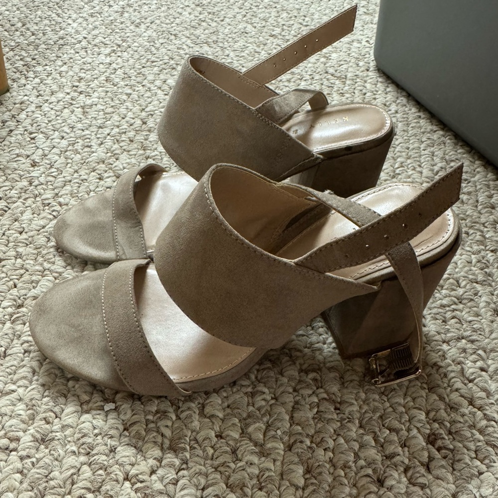 Kelly & Katie Double Strap heels